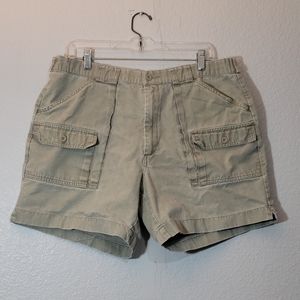 Vintage Sportif 36 Shorts Hiking Boating Hiking Cargo Beige Khaki